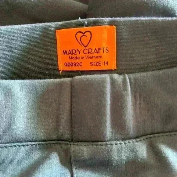 Moroccan Blue Marycrafts Women's Pull On Stretch Yoga Dress Business Work Pants - Picture 4 of 4